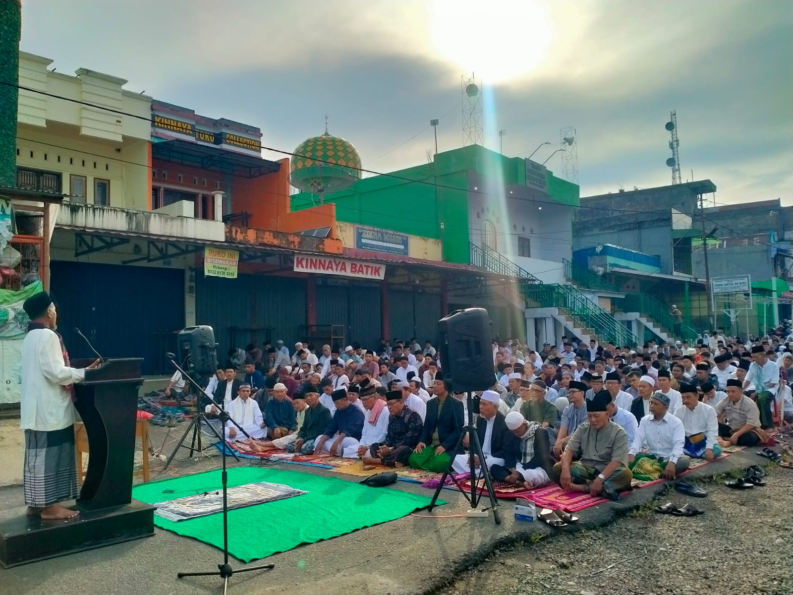 Jemaah Muhammadiyah Bengkulu Utara Laksanakan Salat Id di 10 Lokasi