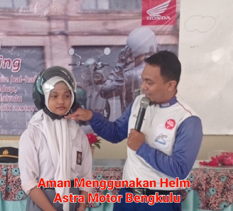 Mau Aman Berkendara, Berikut Tips Aman Menggunakan Helm dari Astra Motor Bengkulu