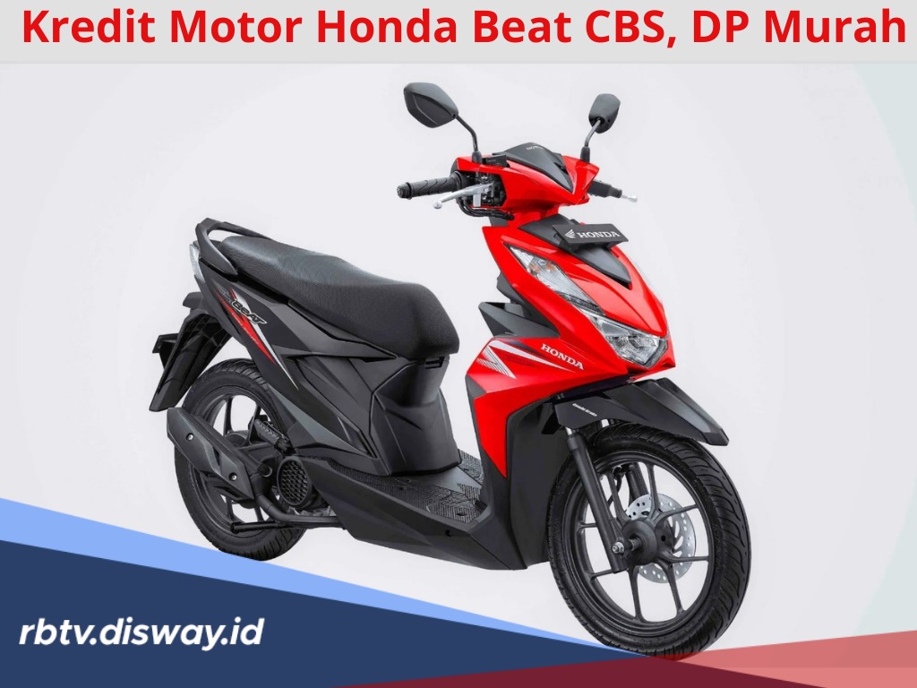 Kredit Motor Honda Beat CBS, DP Murah Mulai Rp 2 Jutaan, Cicilan Terjangkau