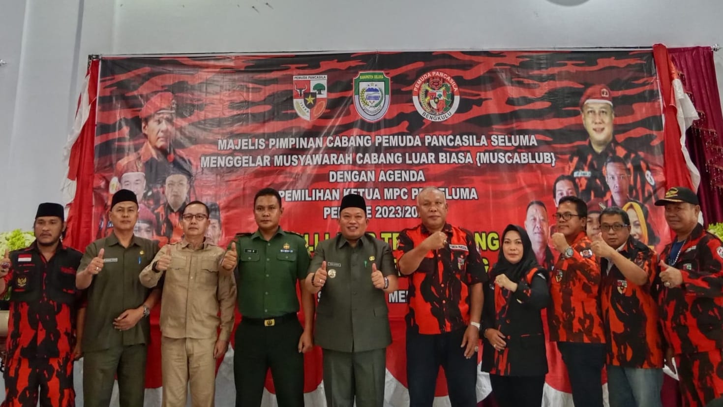 Mantan Ketua MPC PP Seluma Masih Diburu Polisi, Ketua yang Baru Dikukuhkan