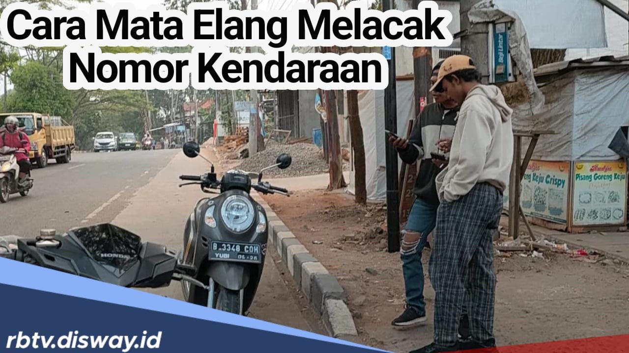 Rupanya Begini Cara Mata Elang Melacak Nomor Kendaraan Sebagai Target Dijalanan, Pantas Selalu Tericiduk 