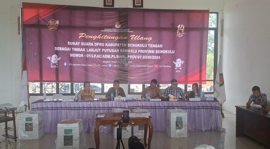 Hasil Hitung Ulang Suara KPU Benteng, Kursi PAN Berkurang, Kursi PPP Bertambah