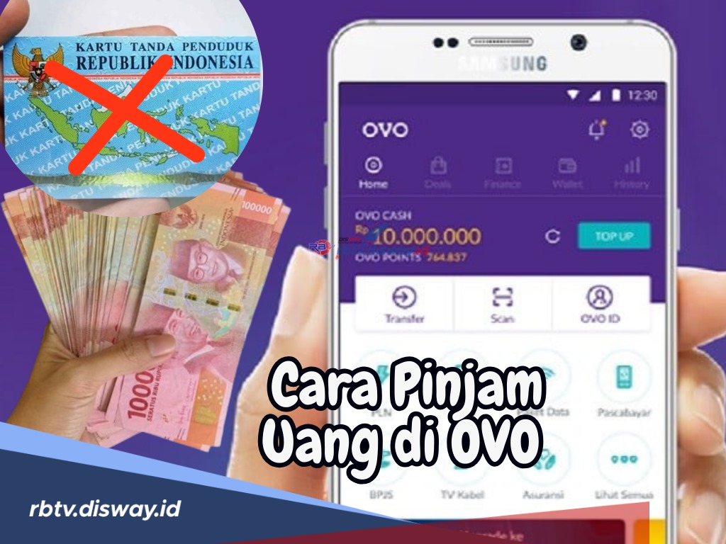 Cara Pinjam Uang di OVO Tanpa KTP dan Jaminan! Jadi Solusi Mudah Saat Dana Sekarat