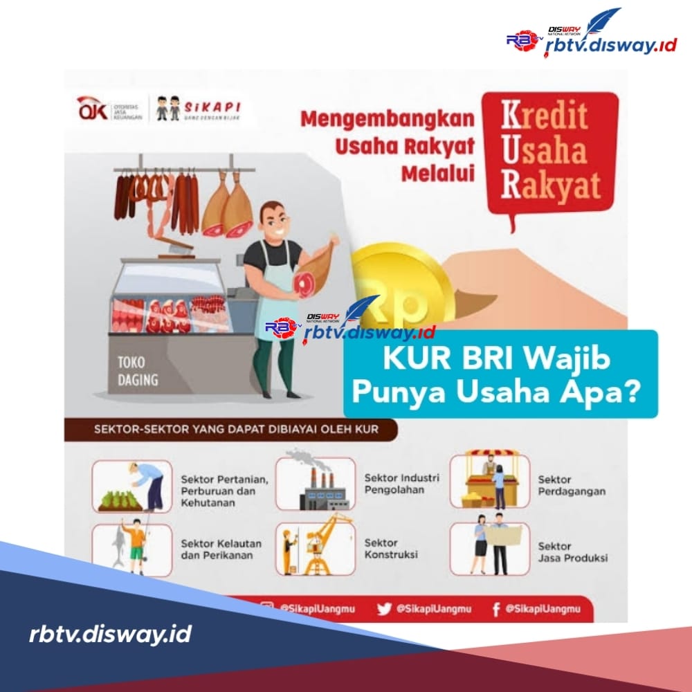 KUR BRI 2024 Wajib Punya Usaha Apa? Ini Aturannya, Pinjam Rp 100 Juta Diberi Cicilan Ringan