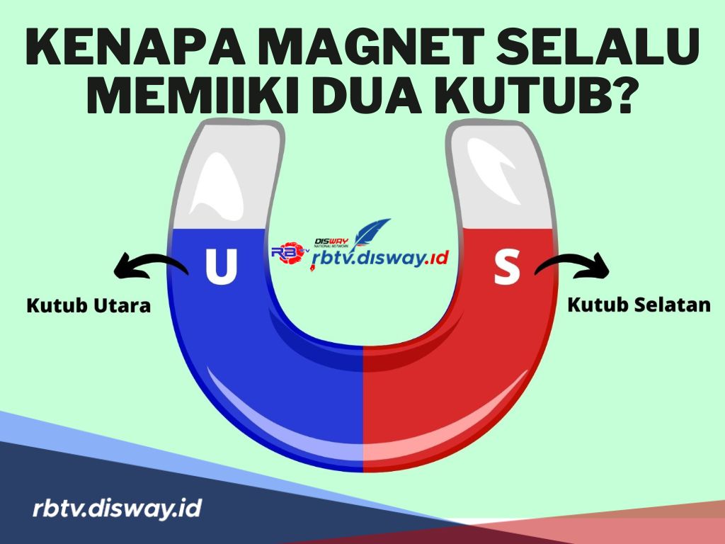 Kenapa Magnet Selalu Memiliki Dua Kutub? Bagaimana Jadinya jika Magnet Dipotong Menjadi Dua?