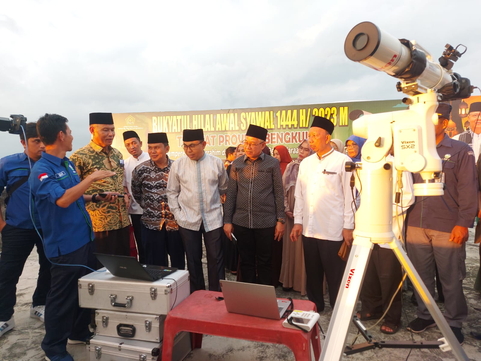 Hilal di Provinsi Bengkulu Tidak Terlihat