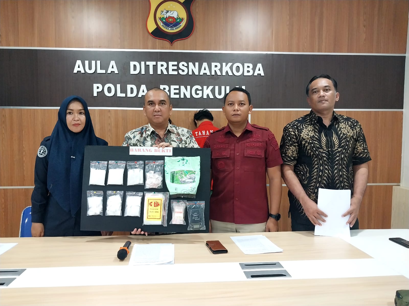 ‘Pembunuh Massal’ Polda Bengkulu Ungkap Jaringan Sabu, Barang Bukti Senilai Rp 1 Miliar