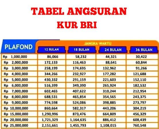 7 Tips Agar Lolos Pengajuan KUR BRI Tanpa Jaminan, Plafon Pinjaman Rp30 Juta Cicilan Rp600 Ribuan