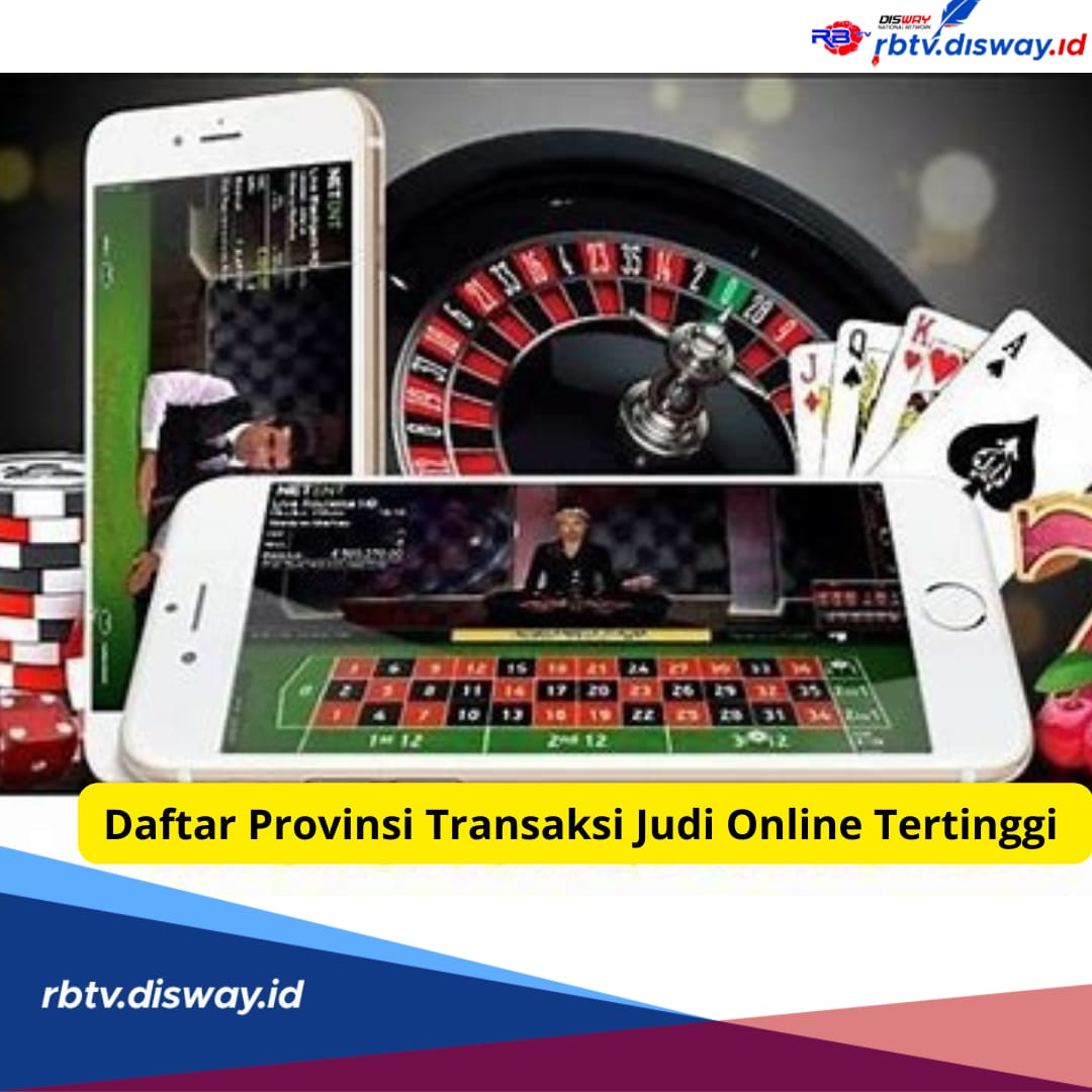 Miris, Ini 5 Provinsi dengan Transaksi Judi Online Tertinggi, No 1 Tembus Rp3,8 Triliun