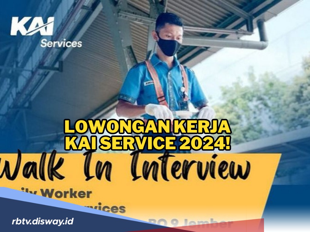 Kabar Gembira! Dibuka Lowongan Kerja KAI Service 2024 Posisi Pramugara dan Pramugari untuk Lulusan SMA