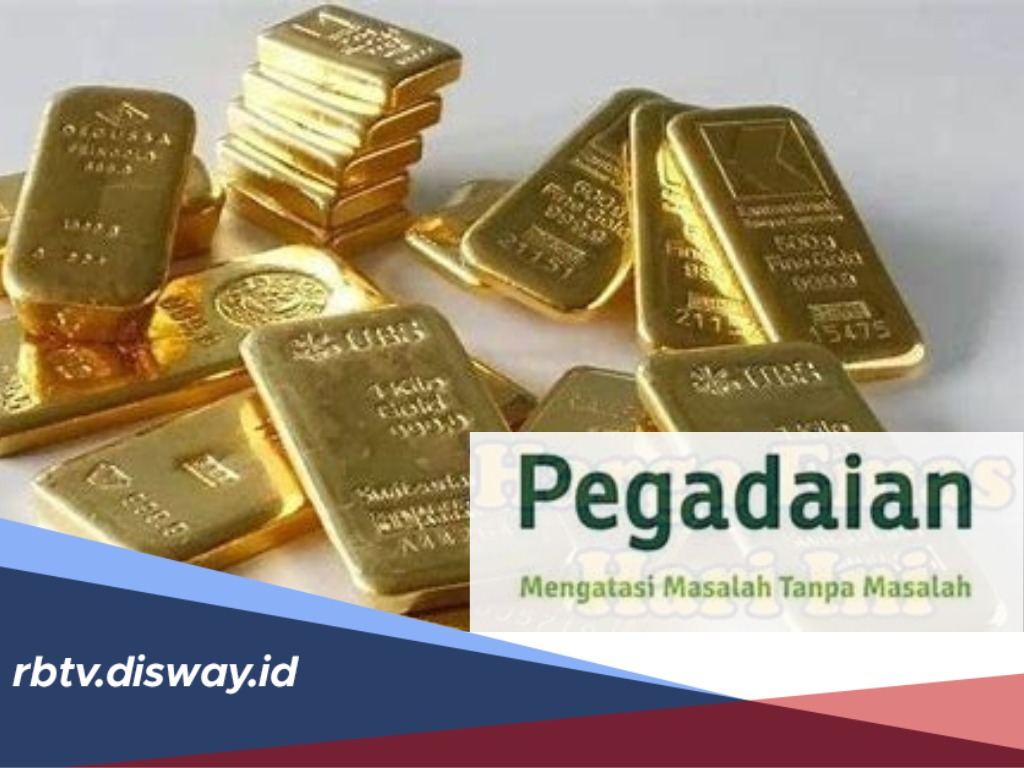 Harga Emas di Pegadaian Hari Ini 1 Mei 2024, Emas Antam Makin Murah, Segini Harganya