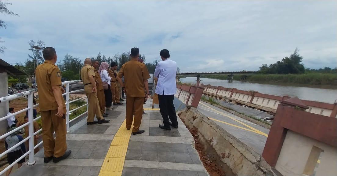 Bangunan Kota Tuo Amblas, Polresta Turun Tangan