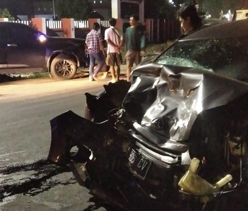 Sopir Fortuner Diduga Lepas Kendali, Ayla Jadi Sasaran. ini Akibatnya