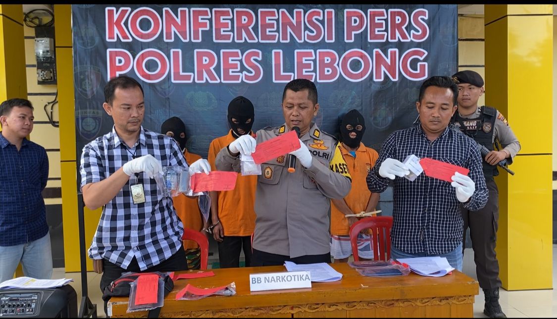 Wow. Polres Lebong Ungkap Kasus Narkoba Terbesar Sejak 10 Tahun Terakhir 