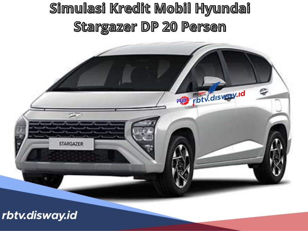 Simulasi Kredit Mobil Hyundai Stargazer DP 20 Persen CicilanTembus Rp 4 Jutaan,  Segini Tenornya