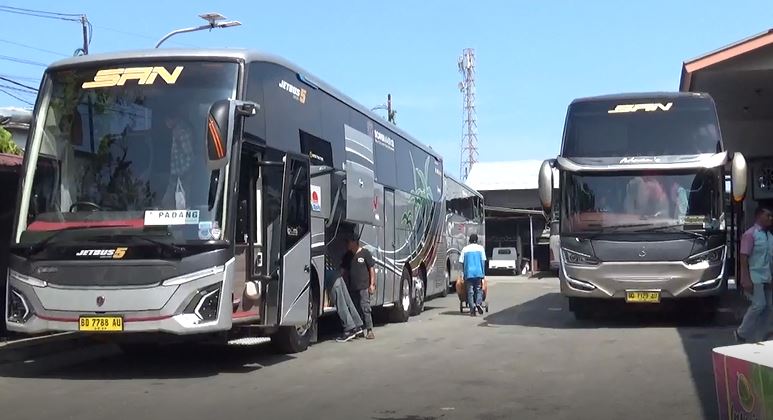 Lebaran Ketiga, Tiket Bus PO SAN Bengkulu untuk Arus Balik Hingga 19 April Sudah Habis Terjual