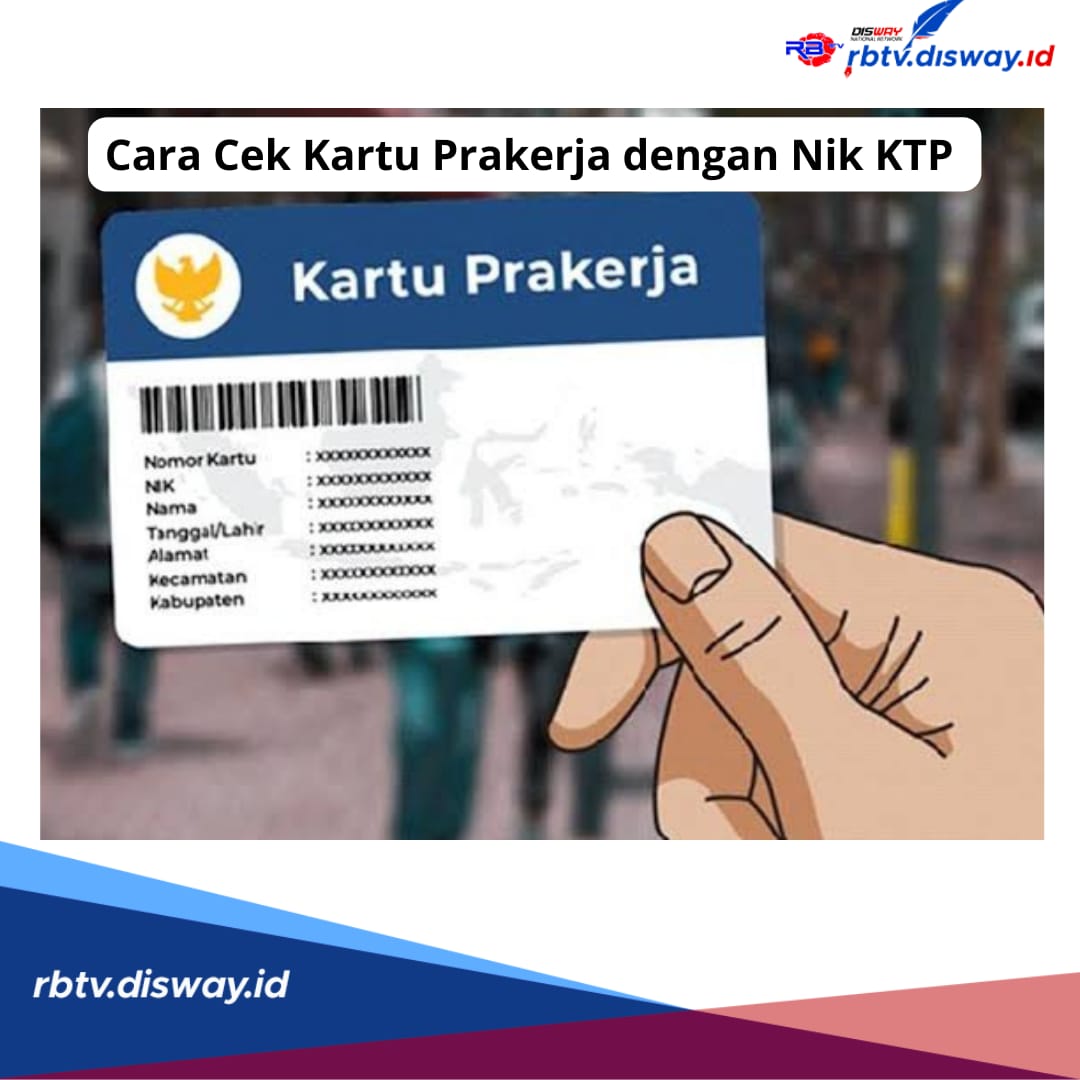 Anda Sudah Daftar Kartu Prakerja, Begini Cara Cek Kartu Prakerja Gunakan NIK KTP