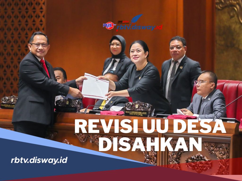 Ketok Palu! Revisi UU Desa Disahkan, Jabatan Kepala Desa Jadi 8 Tahun, Bisa Dua kali Masa Jabatan