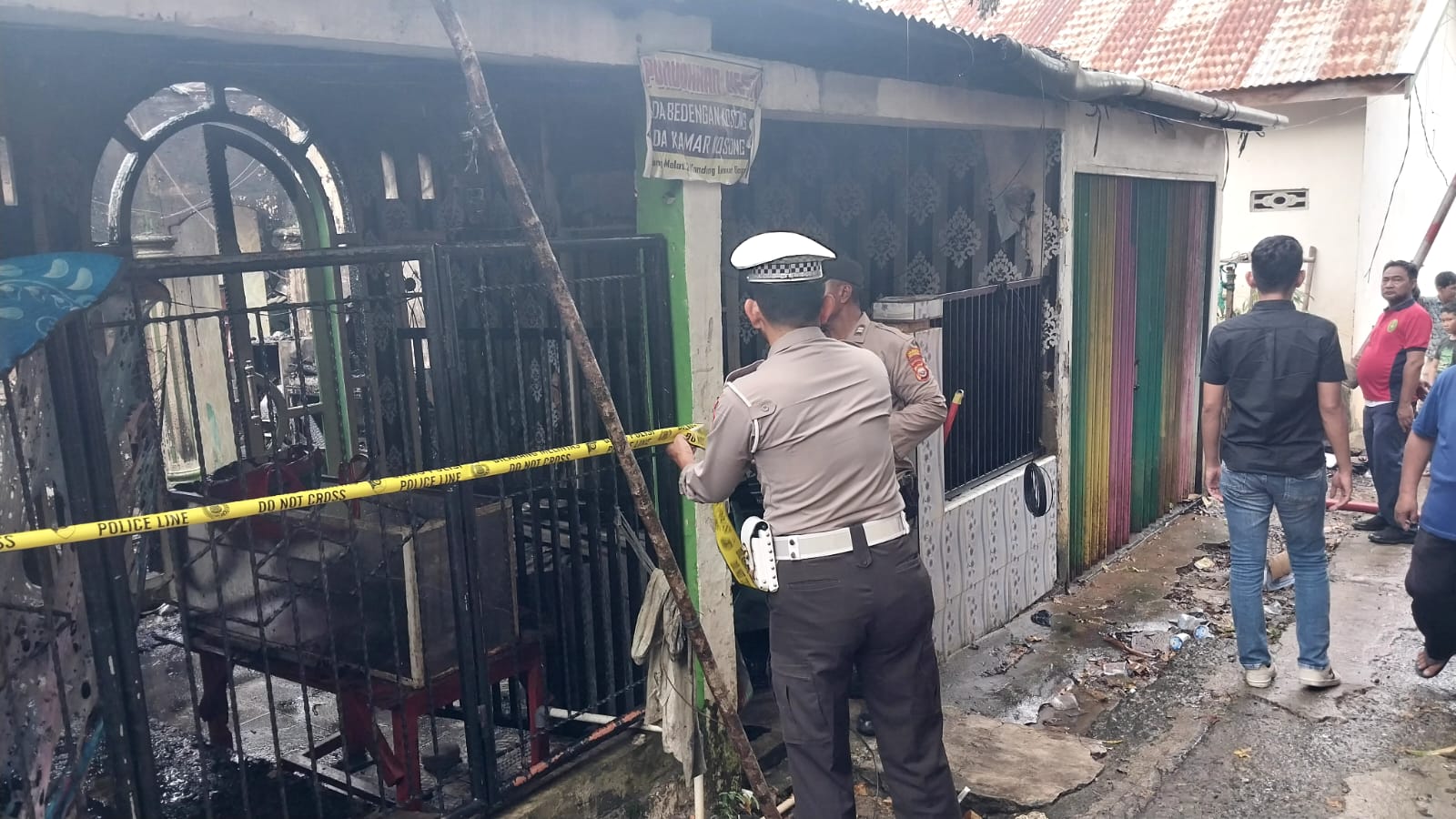 Rumah Sekaligus 5 Bedengan Di Unib Belakang Ludes Terbakar, Kerugian Ratusan Juta Rupiah