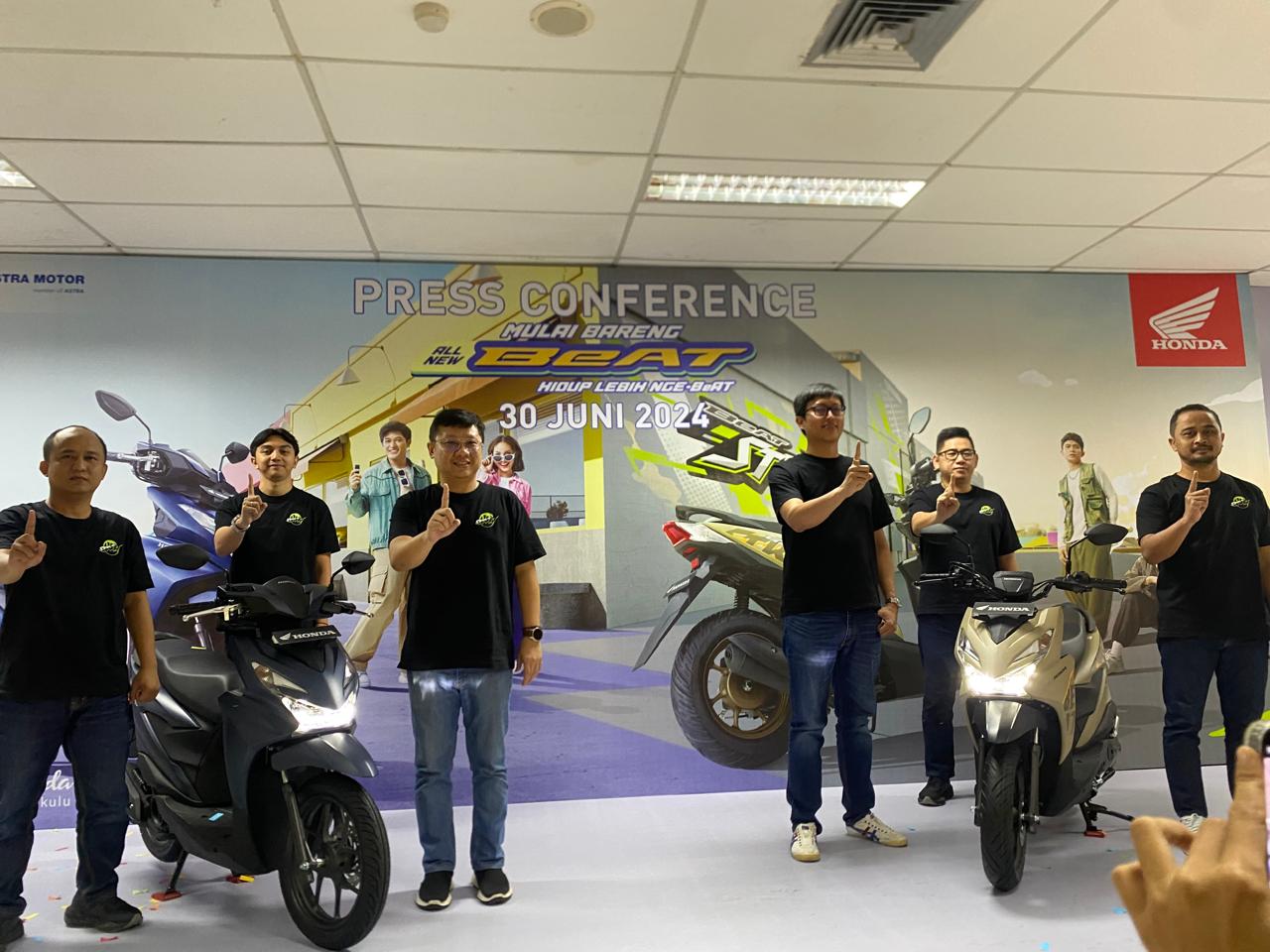 All New Honda BeAT Series Meluncur, Astra Motor Bengkulu Gelar Press Conference Bersama Geisha