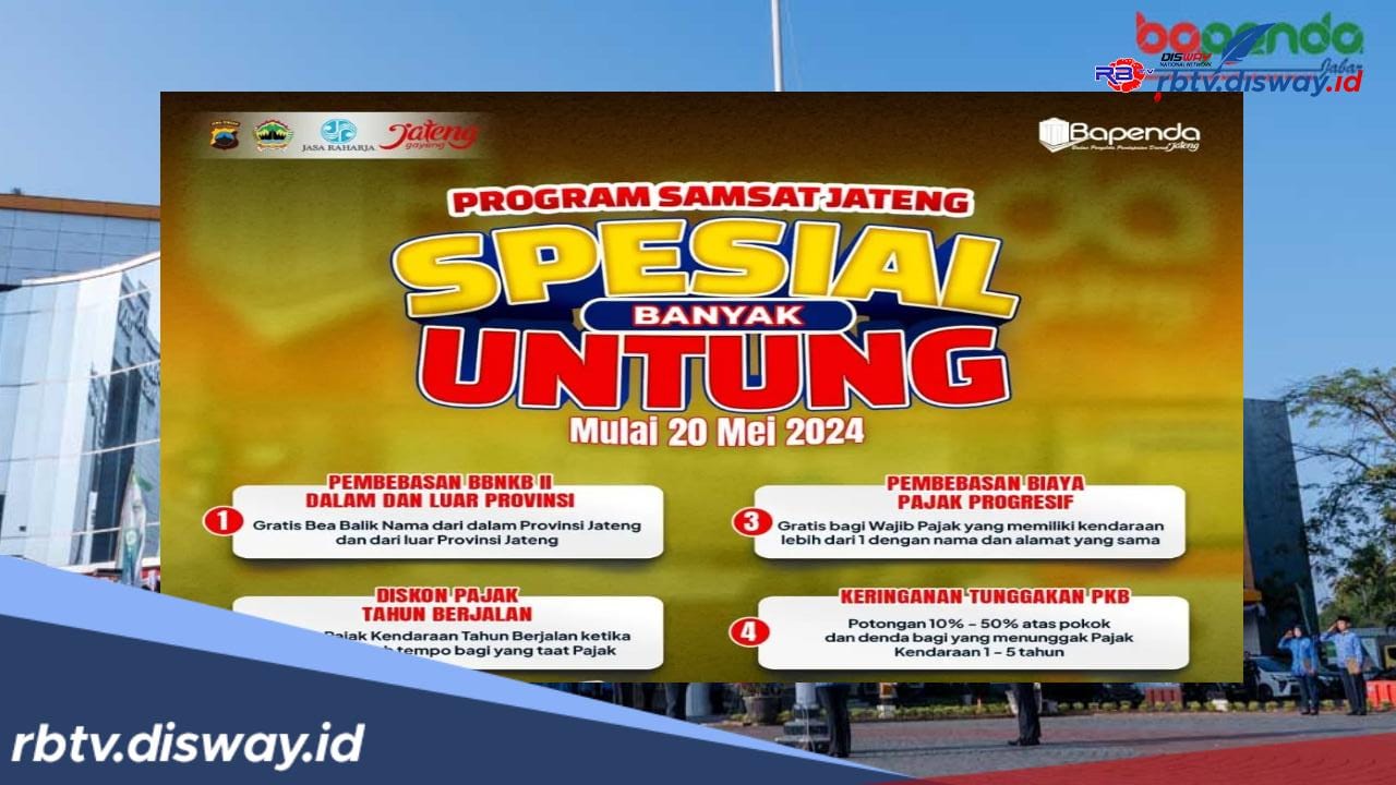 Kabar Gembira, Ini Jadwal Pemutihan Pajak Kendaraan 2024 di Kebumen ‘Special Untung 4x Lipat’