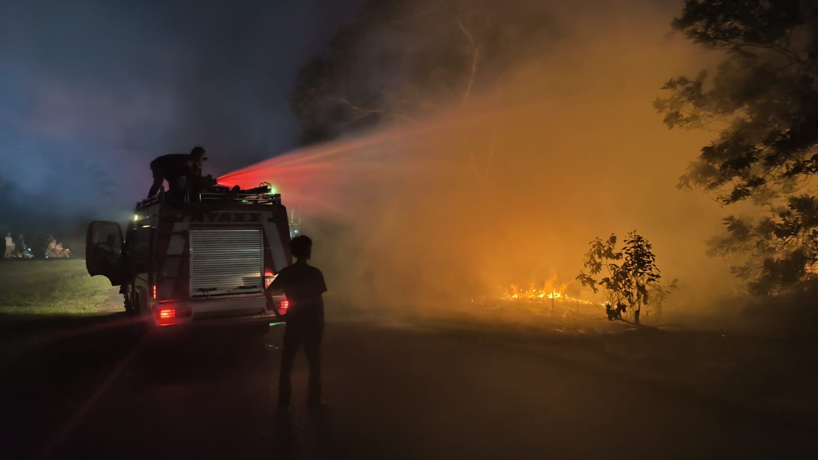 Api Berkobar di Komplek Rumah Dinas Bupati Seluma, Ini Diduga Pemicunya 