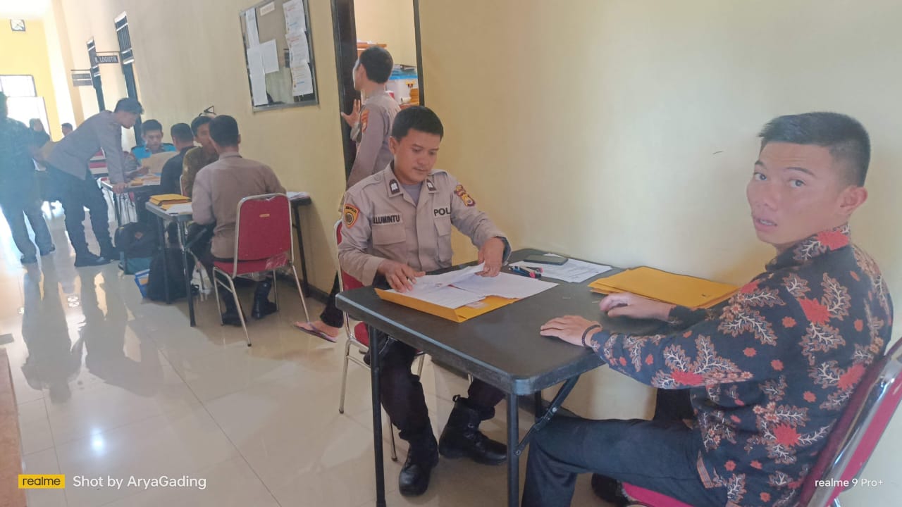 Usai Lebaran, Berkas 104 Casis Polri di Polres Seluma Diverifikasi