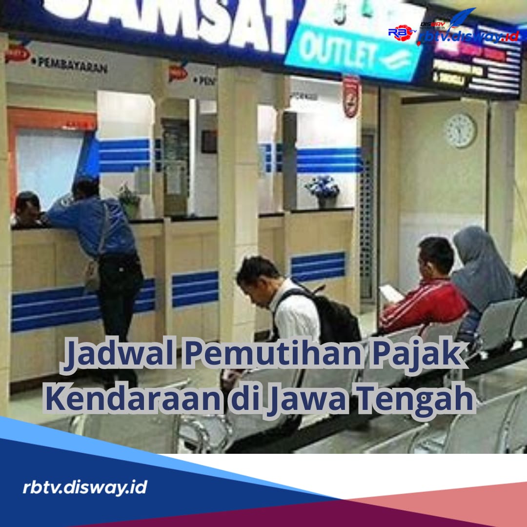 Kabar Sumringah, Ini Jadwal Pemutihan Pajak Kendaraan di Jawa Tengah, Bea Balik Nama Gratis