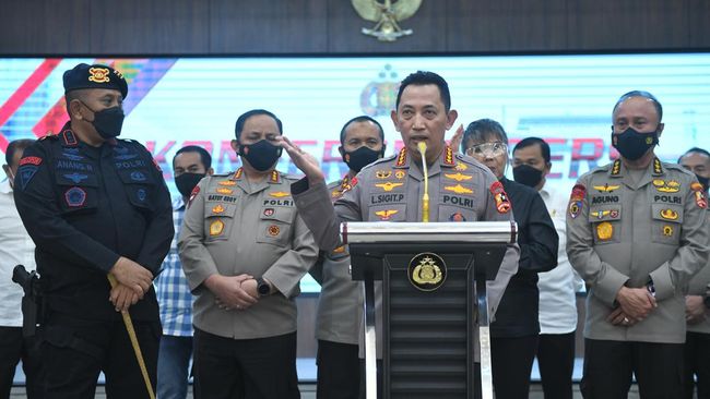 Kapolri Mutasi 11 Pati dan Pamen, Mantan Kapolres Bengkulu Utara Jabat Kapolda Gorontalo