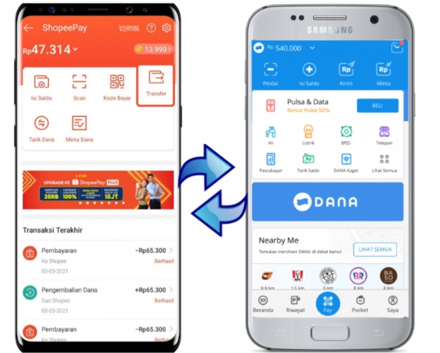 Tanpa Ribet, Begini Cara Top Up ShopeePay Melalui DANA