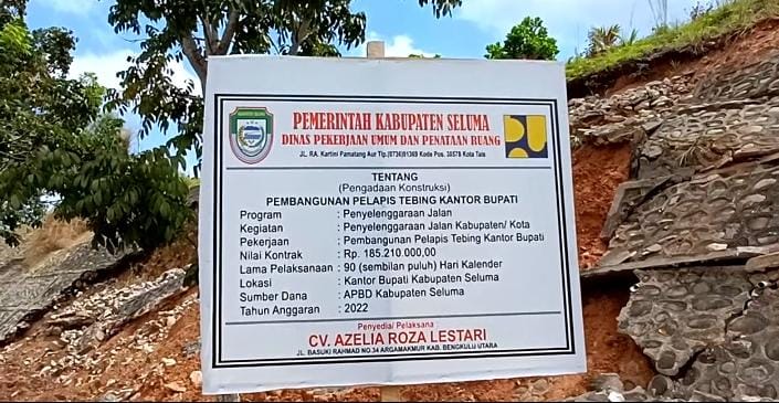 Dugaan Korupsi BTT BPBD Seluma, Ini 8 Proyek Fisiknya yang Diduga Bermasalah