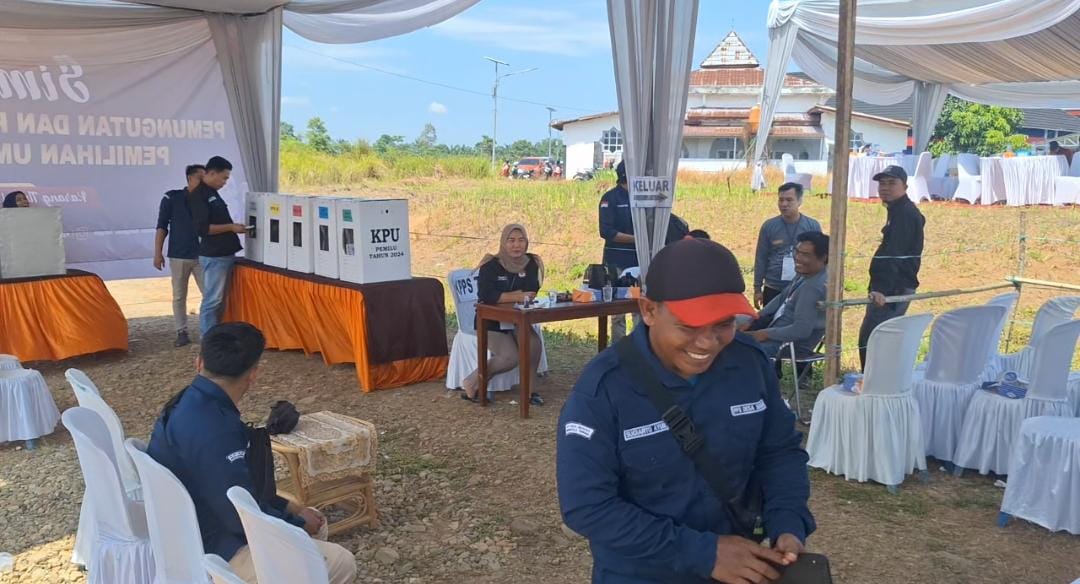 Gelar Simulasi Pemungutan Suara, KPU Bengkulu Tengah Libatkan Warga