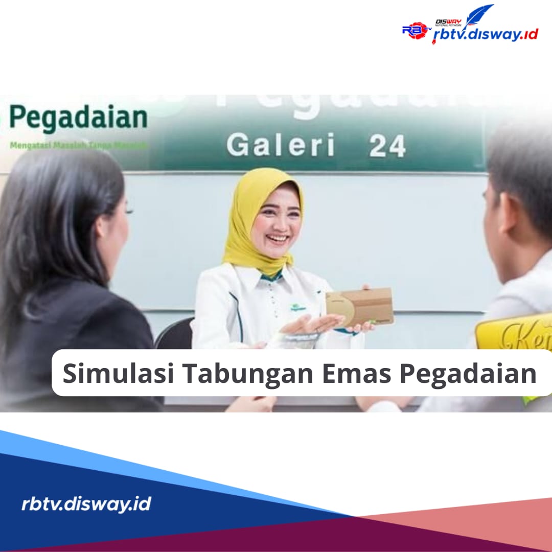 Investasi Paling Menguntungkan, Begini Simulasi Tabungan Emas Pegadaian, Syarat Cuma KTP 