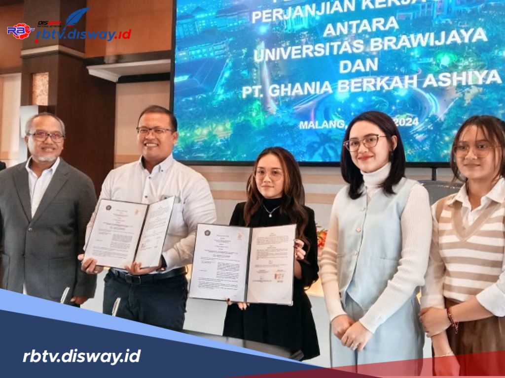 Pedangdut Happy Asmara Jabat Komisaris di PT. Ghania Berkah Ashiya Kerjasama dengan Universitas Brawijaya