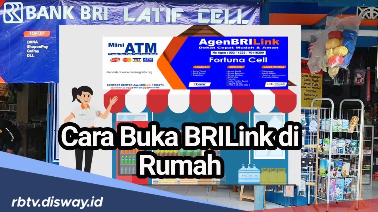 Dapatkan Penghasilan Tambahan Sambil Rebahan, Begini Cara Buka BRILink di Rumah