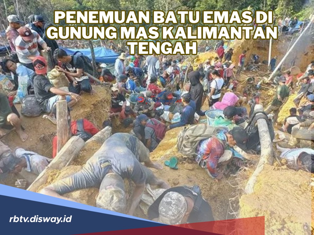 Bikin Heboh Penemuan Batu Emas di Gunung Mas Kalimantan Tengah, Bagaimana Faktanya?