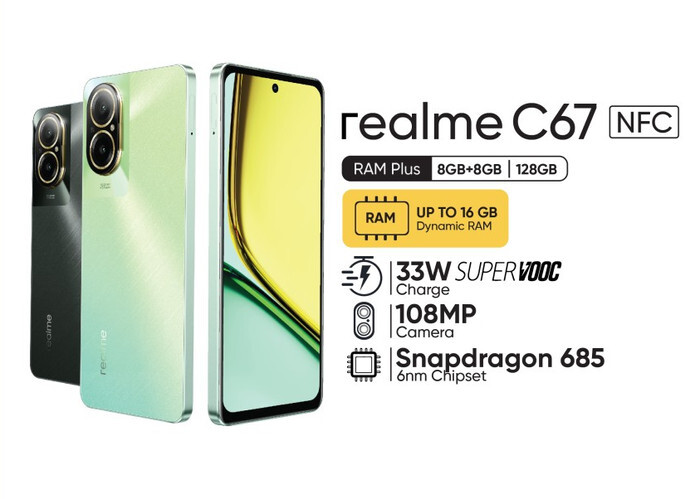 Realme C67 Review dan Spesifikasi, Fitur HP Premium yang Dijual Seharga Rp2 jutaan