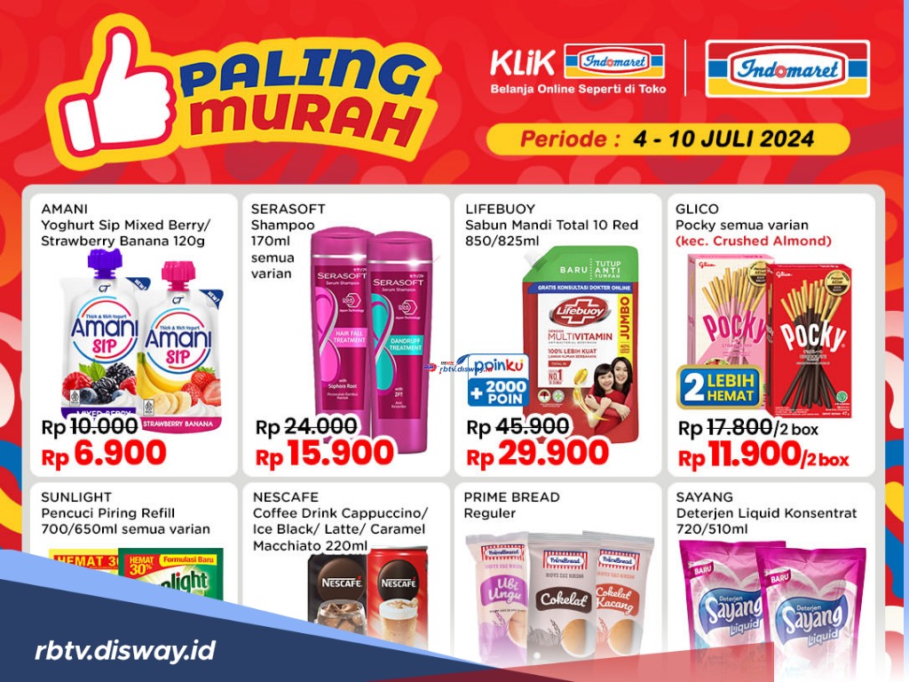 Promo Indomaret Murah Banget 5-7 Juli 2024, Banyak Potongan Harga dan Diskon Menarik