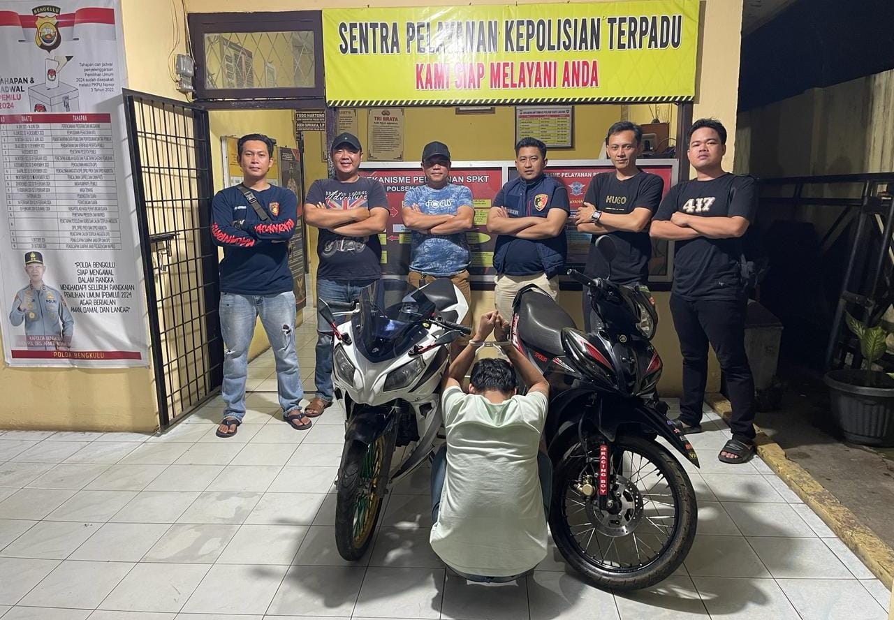 Belum Kapok, Belum Lama Keluar Penjara Kembali Berulah Curi Motor Tetangga