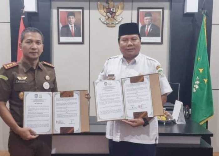 Tuntaskan Aset Tak Bergerak, Dinas Perkimhub Teken MOU dengan Kejari Seluma