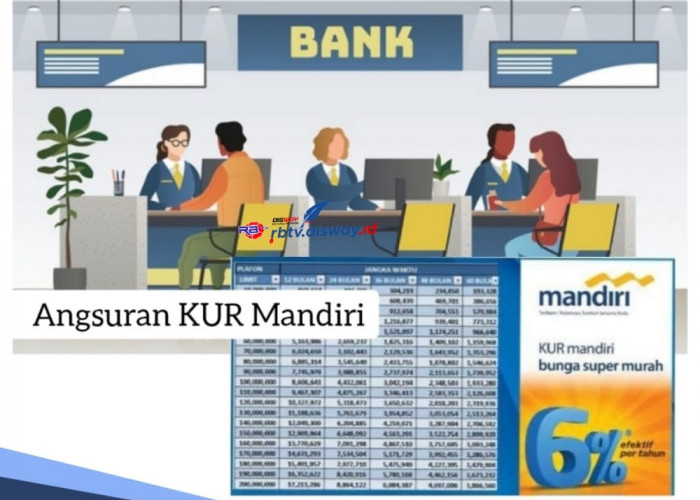 Pinjaman KUR Mandiri Rp 50 Juta Angsurannya Berapa? Ini Tabel Simulasi Cicilannya