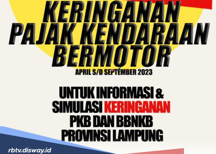 Warga Lampung Wajib Tahu, Ini Syarat Pemutihan Pajak Motor Lampung, Buat Persiapan!