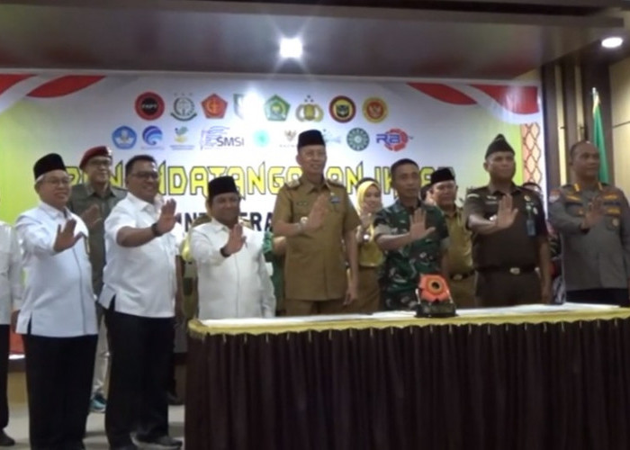 Jaga Bengkulu Tetap Aman, Forkopimda hingga Ormas Ikrar Cegah Intoleransi, Radikalisme dan Terorisme 