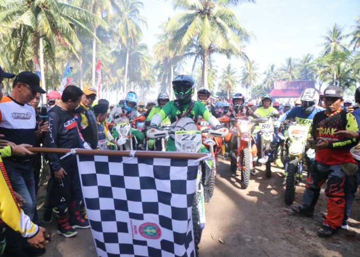 Ratusan Rider Jajal Medan Ekstrem Bumi Sease Seijean