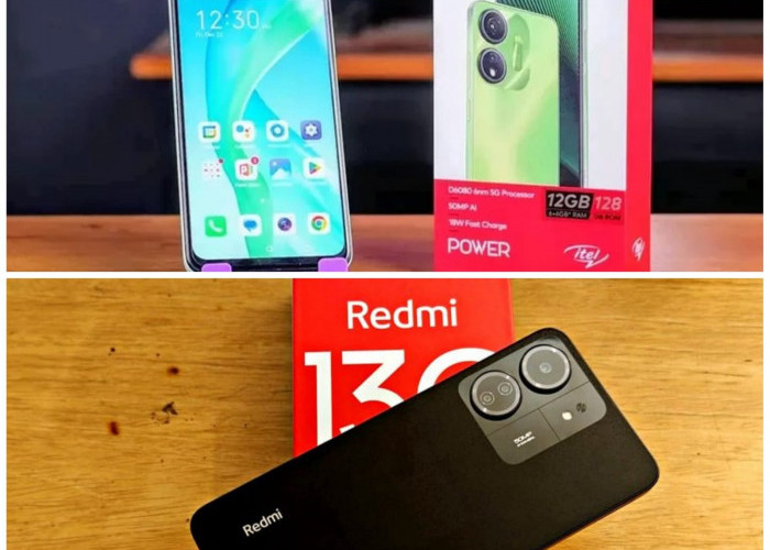 Spesifikasinya Redmi 13C atau Itel P55, Performanya Unggul Mana, 2 Tipe ini Dibanderol  Harga Rp1 Jutaan 