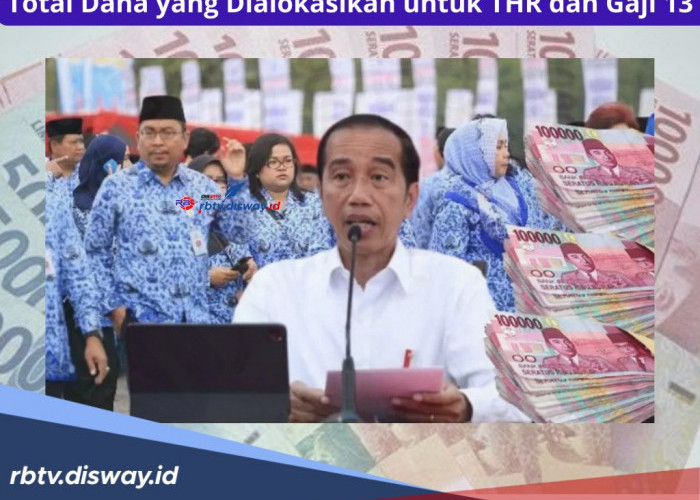 Berapa Total Dana yang Dialokasikan untuk THR dan Gaji 13, Segini Rincian Anggarannya