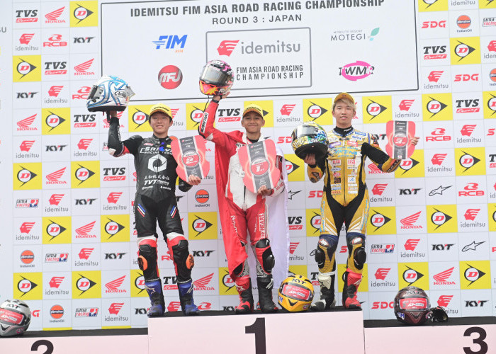 Bikin Bangga, Pembalap Astra Honda Sapu Juara Pertama di ARRC 2024 Jepang