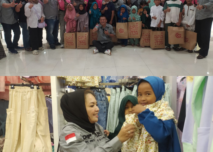 FOIIN Peduli, Buka Bersama Anak Yatim dan Ajak Belanja Kebutuhan Lebaran