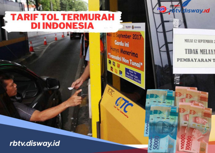 Daftar Tarif Tol Termurah di Indonesia, Mulai dari Rp 5 Ribuan! 