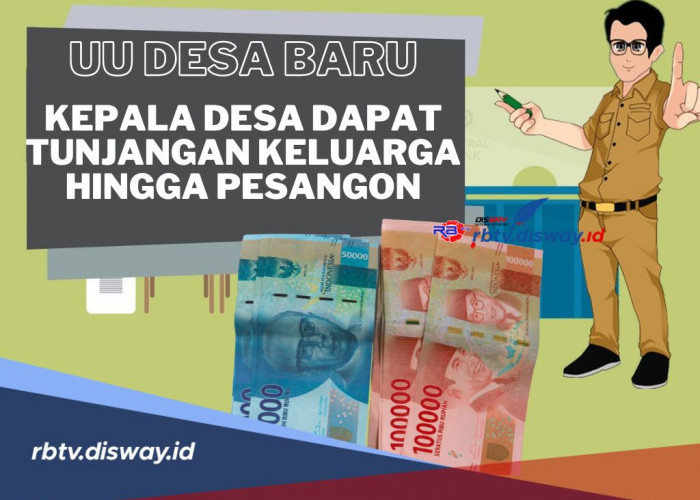 Jokowi Sahkan UU Desa yang Baru, Kepala Desa Dapat Tunjangan Keluarga Hingga Pesangon 